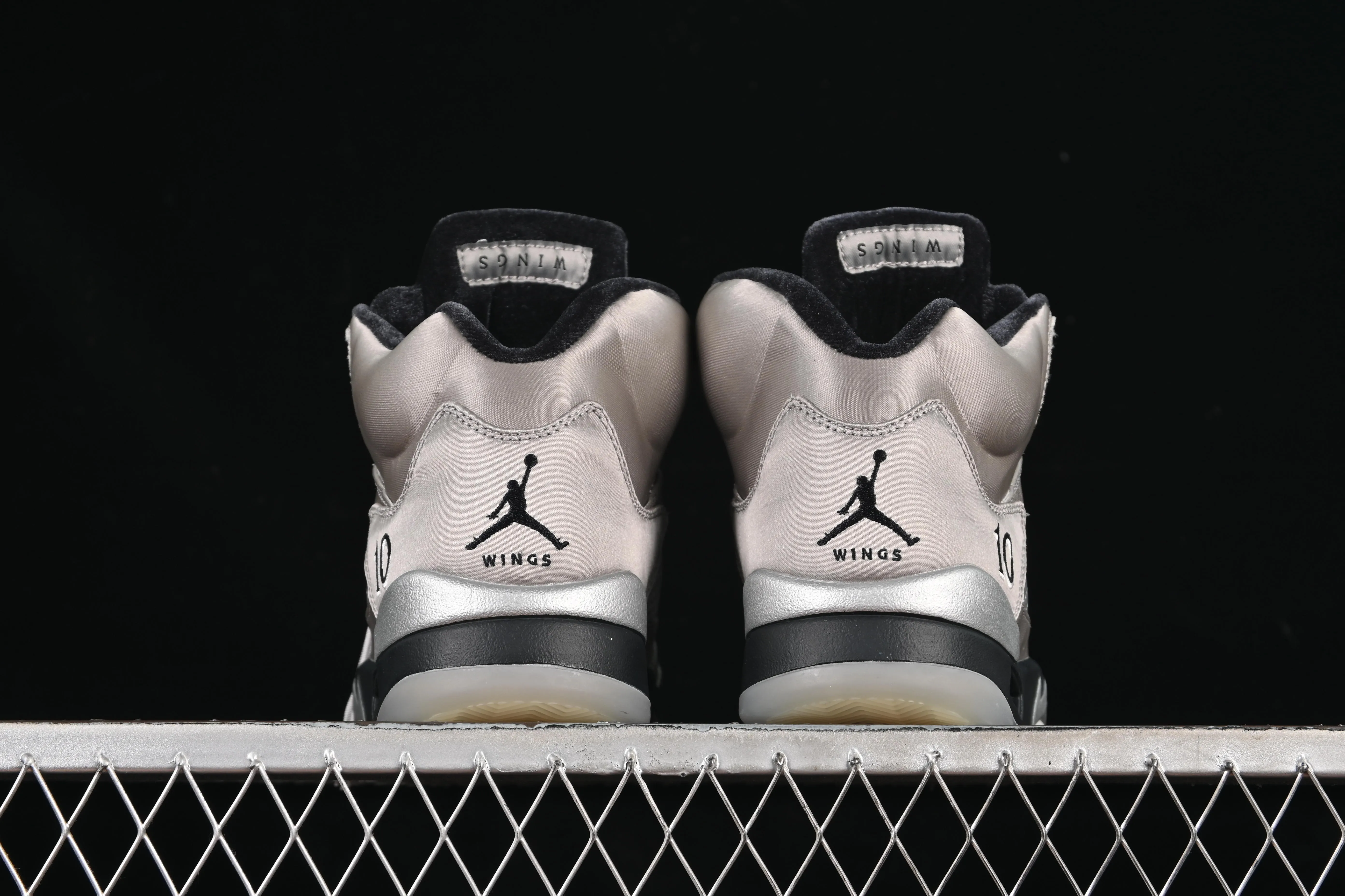 All categories Air Jordan Jordan series basketball shoes Air Jordan 5 Air Jordan 5 Retro "Wings" AJ5 Joe 5 silver silk IO2038-001